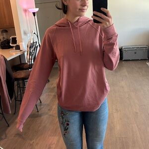 Pink Lululemon hoodie. Size M.